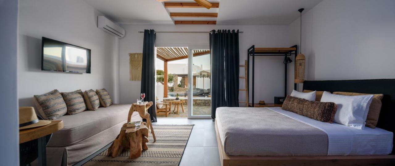 Olive Mykonos Villas Ano Mera Exterior foto