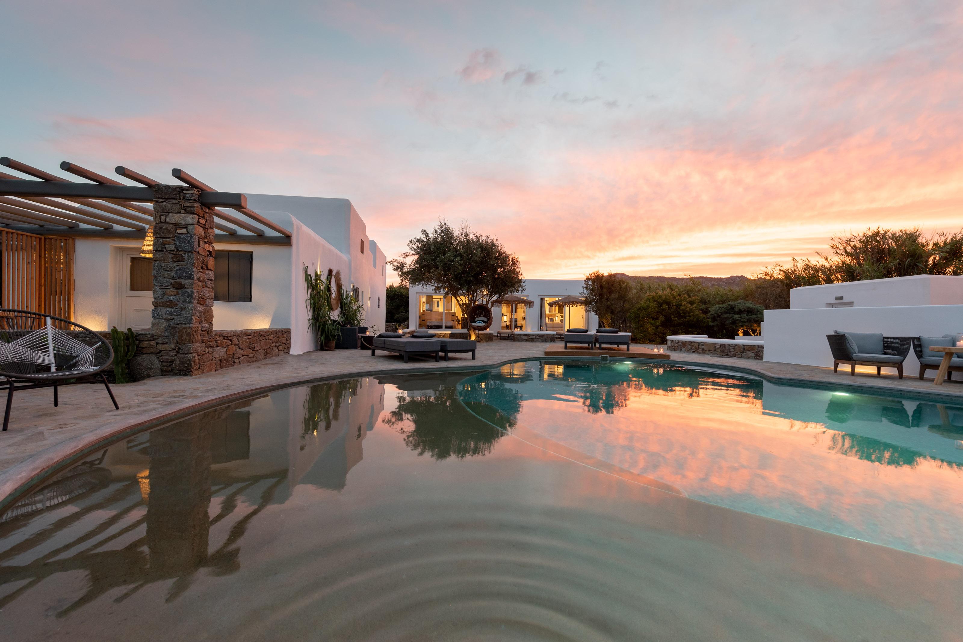 Olive Mykonos Villas Ano Mera Exterior foto